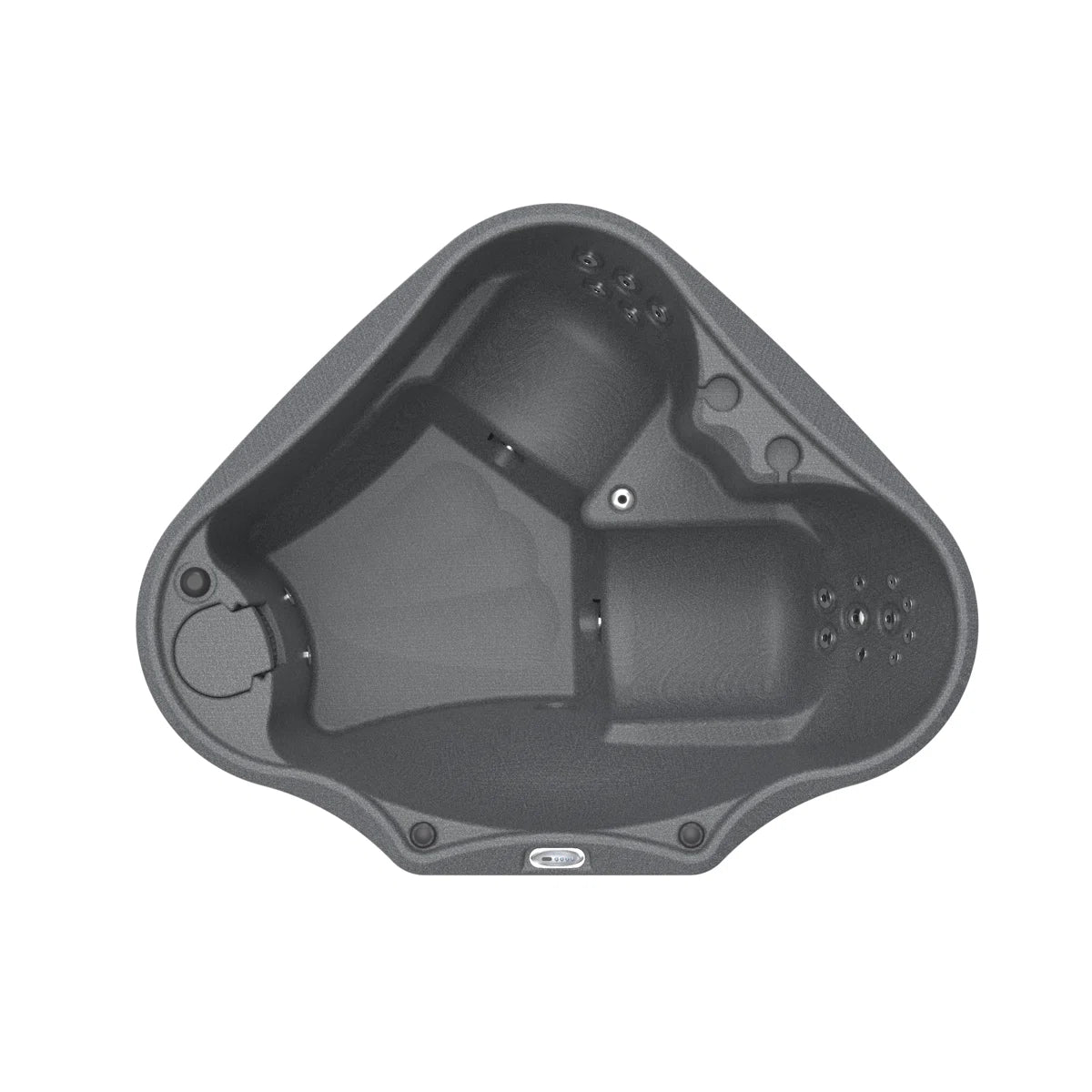 🔥 CLEARANCE SALE — Premium 2-Person 20-Jet Oval Plug & Play Hot Tub with Ozonator, LED Waterfall and Stainless Steel Heater