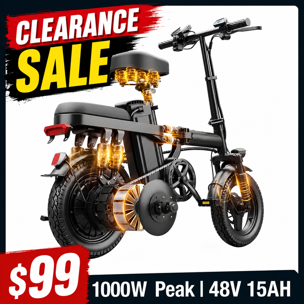 🔥CLEARANCE SALE ｜Electric Folding Bicycle
