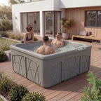 110 Volt 5-Person 28-Jet Rectangle Plug and Play Hot Tub