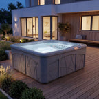 110 Volt 5-Person 28-Jet Rectangle Plug and Play Hot Tub
