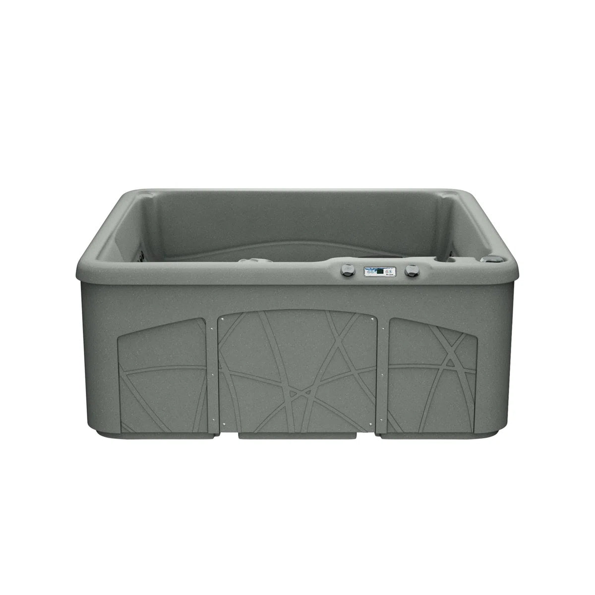 110 Volt 5-Person 28-Jet Rectangle Plug and Play Hot Tub