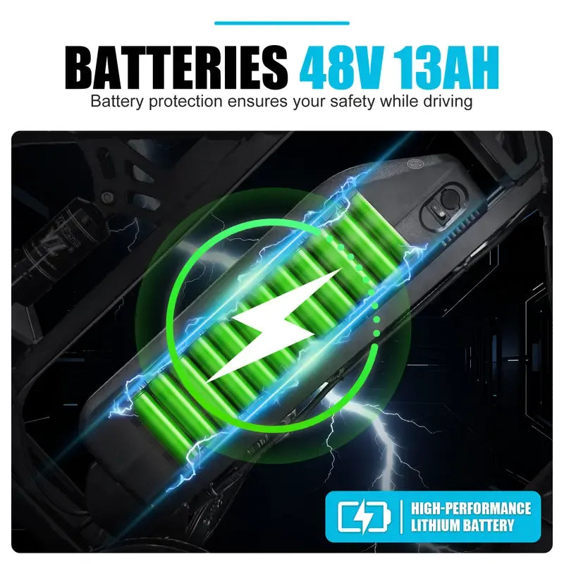 1000w Adult Off-Road Electric Bike