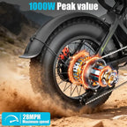 1000w Adult Off-Road Electric Bike