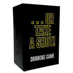 Or Take A Shot - 100 Cards for Endless Fun Challenges Perfect for Adult Game Night Entertainment