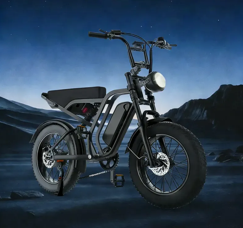 🔥MOVING SALE｜1500W Adult Electric Bike: Full Suspension, Max Speed 30+ MPH, Range 40–70 Miles | 48V 15Ah Removable Battery, LED Headlight, 20-inch All-Terrain Fat Tires