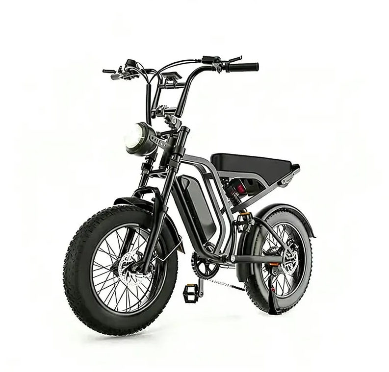 🔥MOVING SALE｜1500W Adult Electric Bike: Full Suspension, Max Speed 30+ MPH, Range 40–70 Miles | 48V 15Ah Removable Battery, LED Headlight, 20-inch All-Terrain Fat Tires