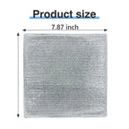 Today Only: $9.9｜10 Counts Non Scratch Wire Dishcloth Multipurpose Wire Dishwashing Rag Metal Scrubbers for for Wet and Dry Cleaning, 2-Layer Kitchen Cleaning Cloth Cleaning Tool