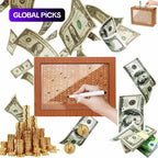 Today Only: $29.9｜Wooden Cash Saving Box, Piggybank, 1/20pcs Cash Saving Challenge Money Organizer Box, Gift for Friends, Wooden Savings Box