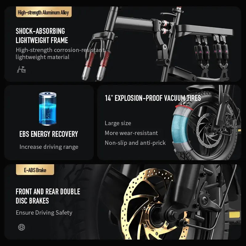 🔥MOVING SALE ｜Electric Folding Bicycle