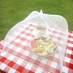 Foldable Mesh Food Cover, Lightweight Portable Food Tent, Picnic Supplies, Ideal for Outdoor Picnics, BBQs & Parties, Covers for Food Containers