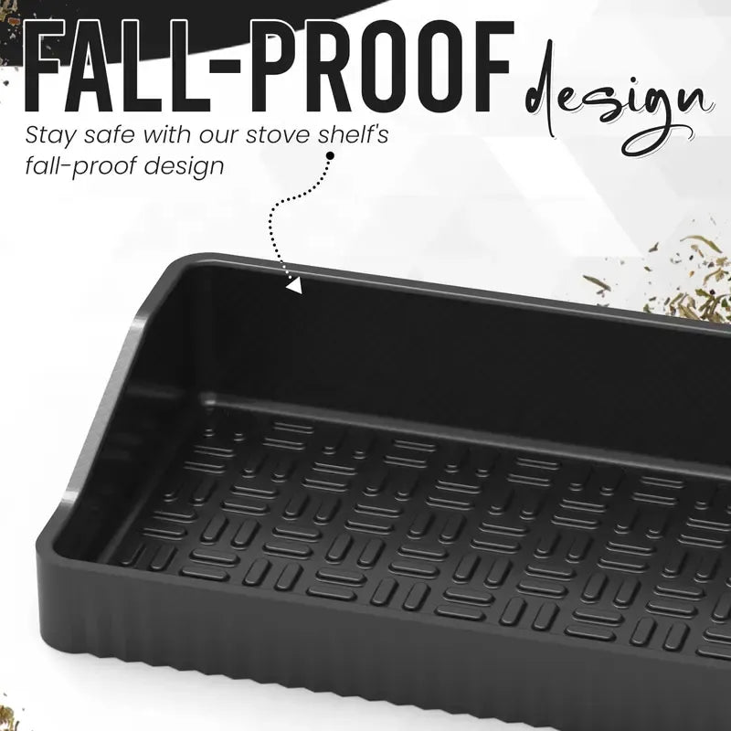 Today Only: $19｜Silicone Magnetic Spice Rack, Kitchen Gadget Storage Rack for Stove Top, Adjustable Shelf & Home Organizer for Kitchen Accessories & Organization