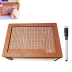 Today Only: $29.9｜Wooden Cash Saving Box, Piggybank, 1/20pcs Cash Saving Challenge Money Organizer Box, Gift for Friends, Wooden Savings Box