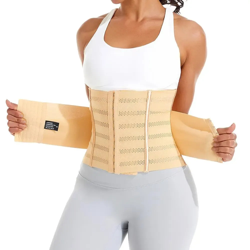 Women's Sports Waist Trainer Belt, Waist Trimmer, Corset Waist Trainer Belt, Sweat Belt for Men & Women