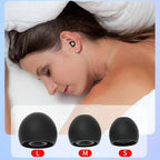 Reusable Noise-Reducing Earplugs with 3 Pairs Earbud Tips, 18dB Noise-Cancelling Hearing Protection for Sleeping, Swimming & Sports, Waterproof Earplugs