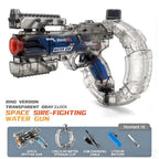 LED Electric Water Blaster with Space Energy Ring Design, Summer vibes, High-pressure & Long-range,Summervibes, Large Capacit【Safe & Harmless Water Gun Toy】
