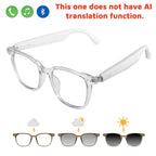 Today Only: $29｜Smart translation glasses feature automatically adjusting polarized lenses, a built-in speaker, microphone, and blue light blocking, allowing users to listen to music and make phone calls.